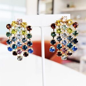Tova, sold at Anthropologie, Cady Crystal Earrings - NWT